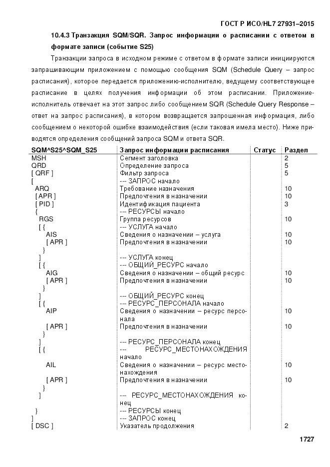 ГОСТ Р ИСО/HL 7 27931-2015, страница 1734